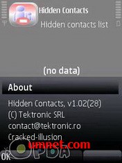 game pic for Hidden Contacts S60 3rd  S60 5th